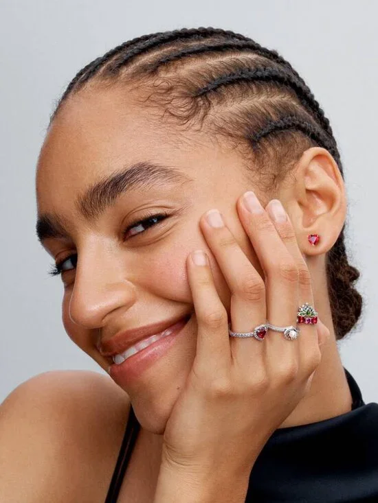 Pandora Disney Princess Ariel Shell Treated Freshwater Cultured Pearl Ring - Picture 5 of 5